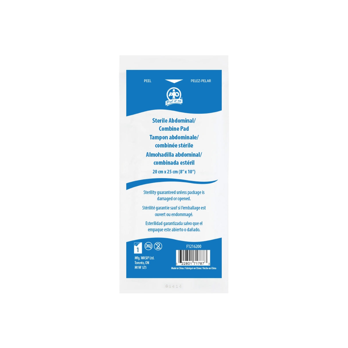 Abdominal Pad, Sterile