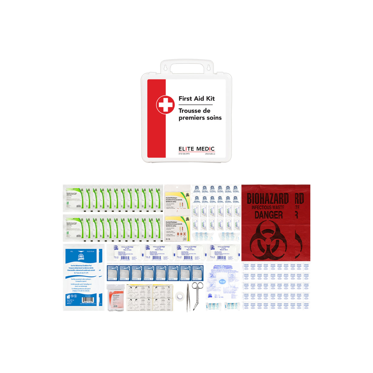 Basic Workplace First Aid Kit - CSA Type 2 Medium (26-50 workers)