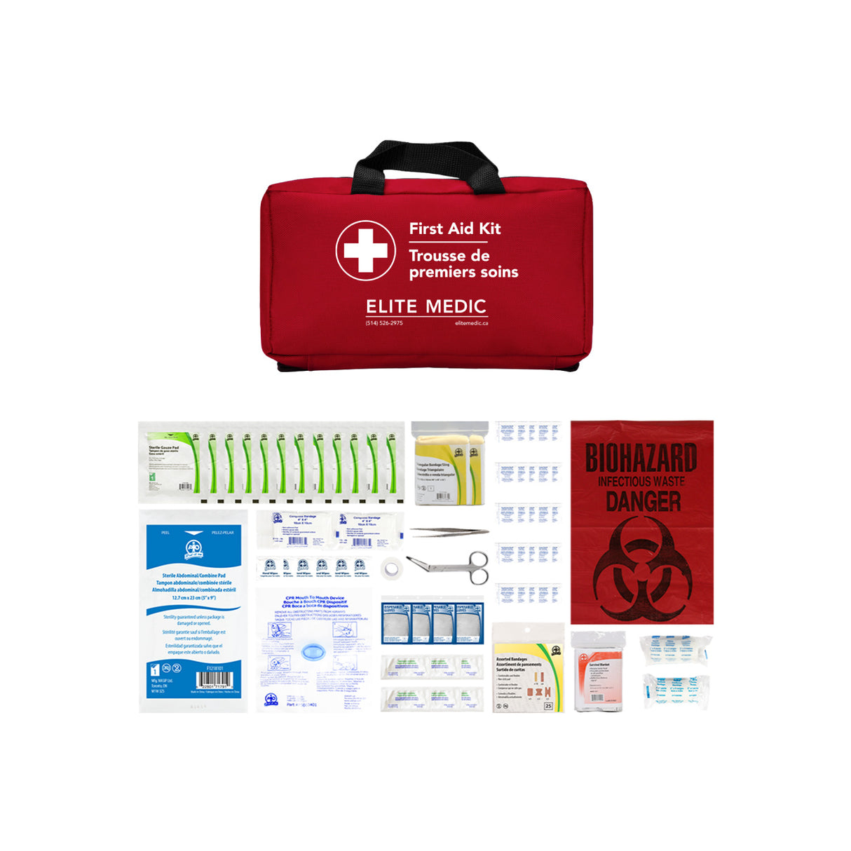Quebec Aquatics First Ait Kit