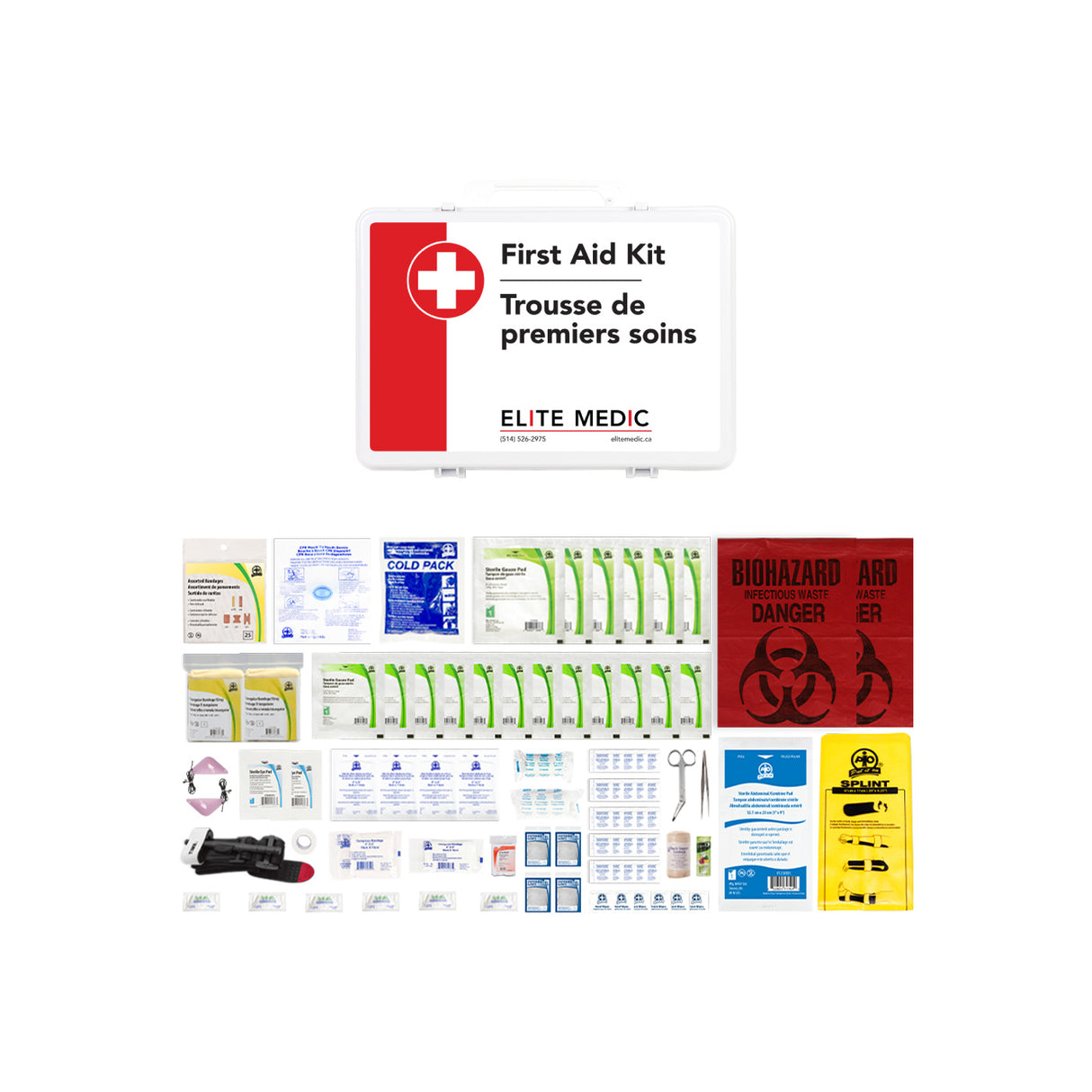Intermediate Workplace First Aid Kit - CSA Type 3 Small (2-25 workers)