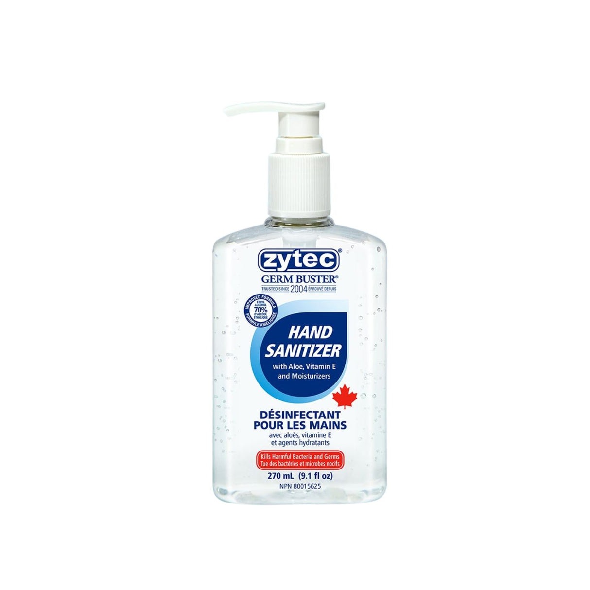 Hand Sanitizer Gel - 270 mL Bottle