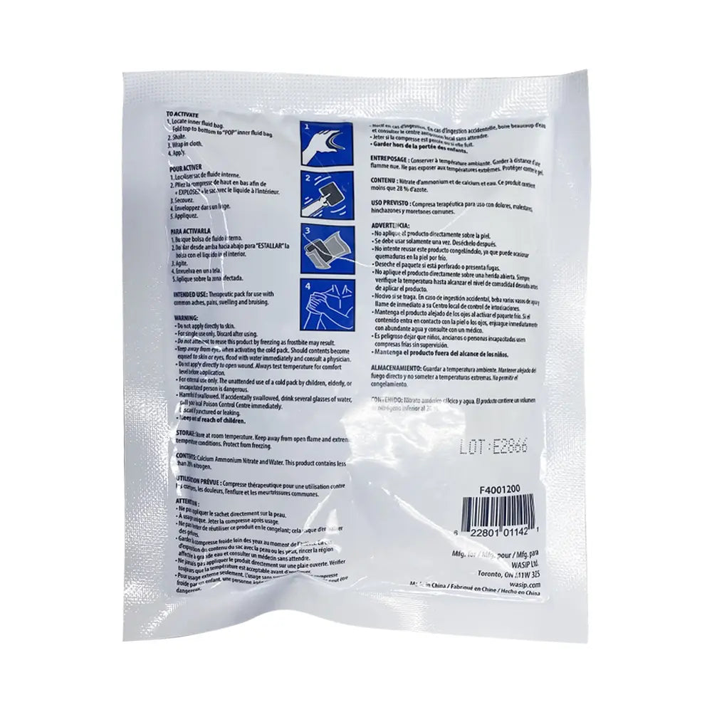Bulk Cold Pack, Instant, Small - Case of 50