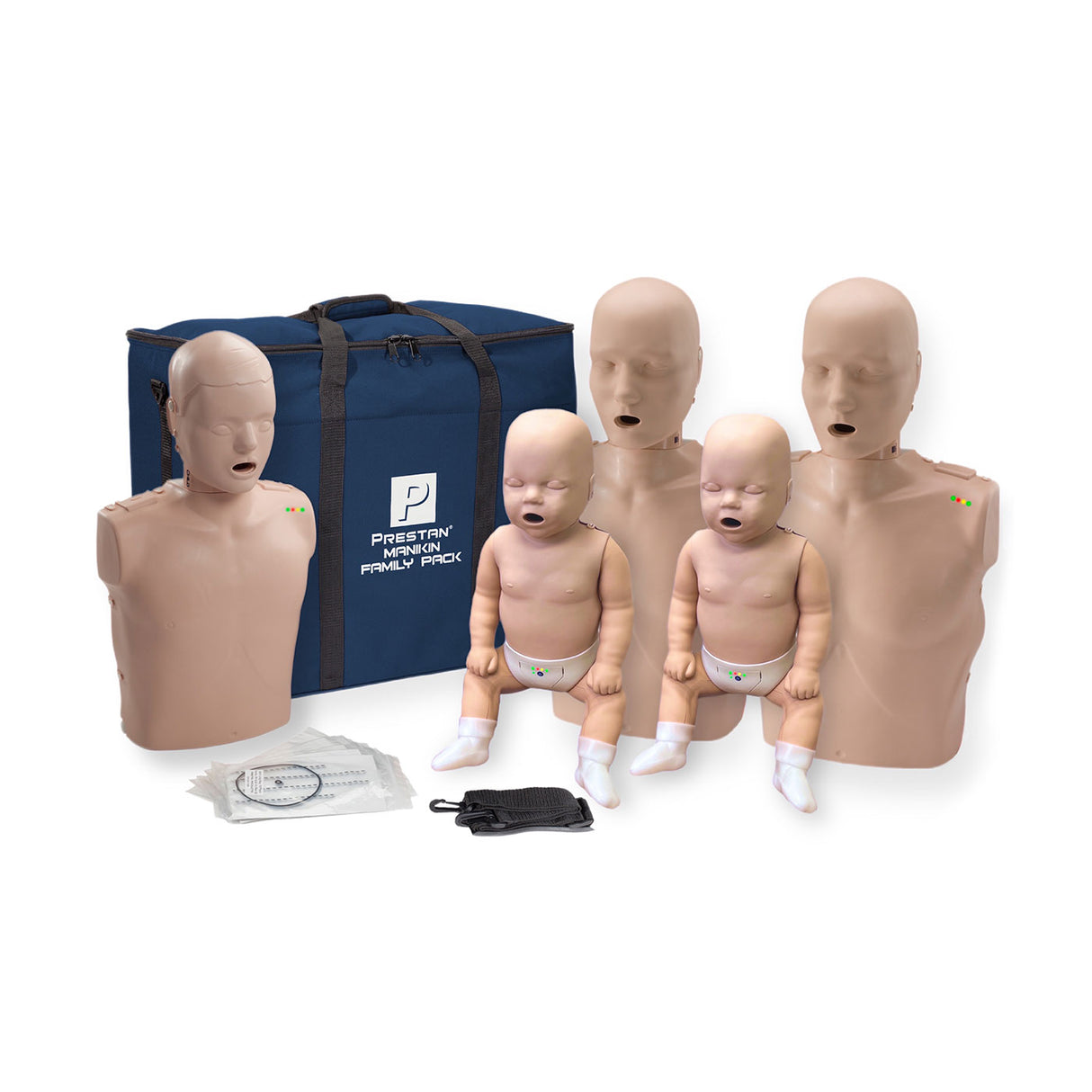 PRESTAN Professional Manikin Family Pack with CPR Feedback