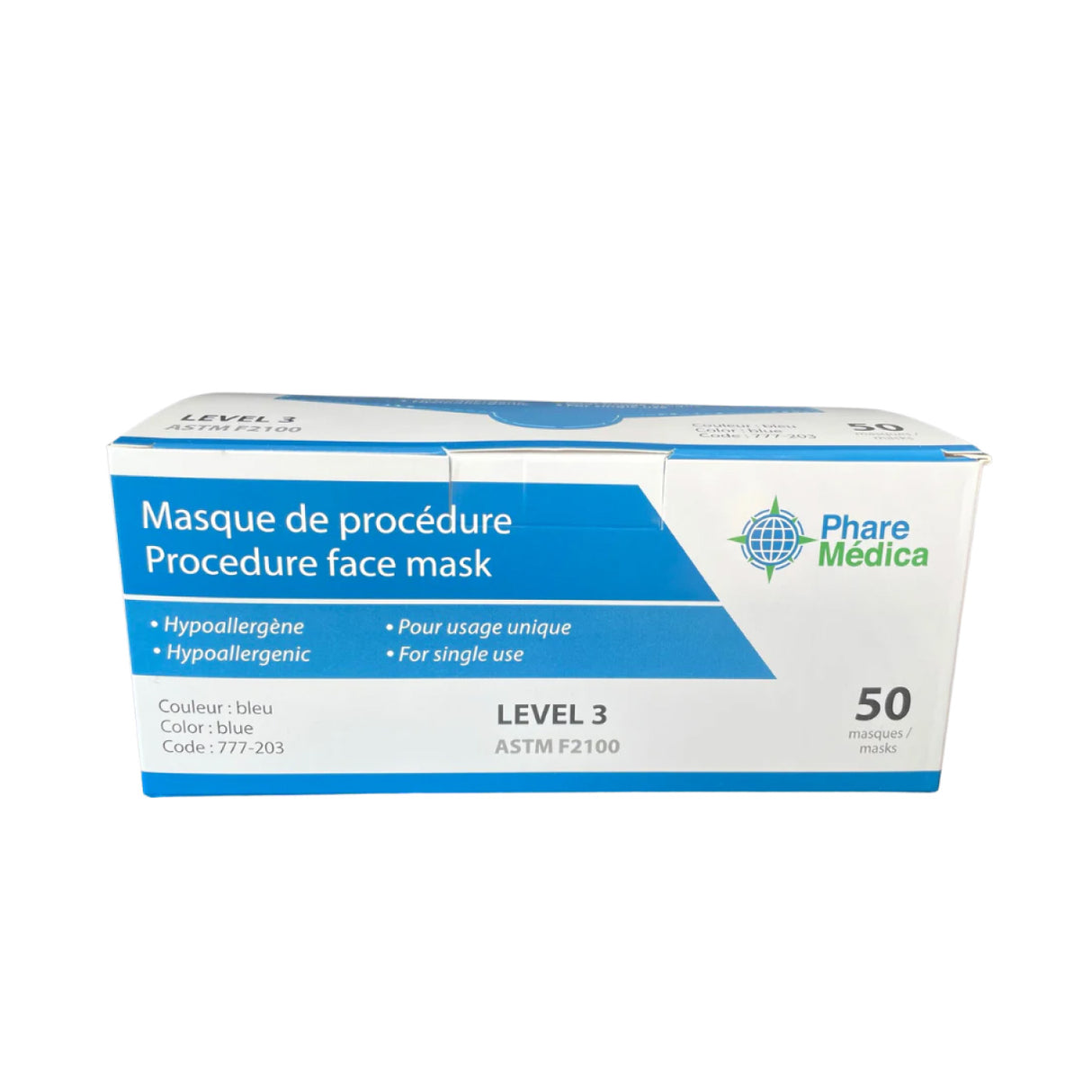 Procedure Face Mask, ASTM Level 3