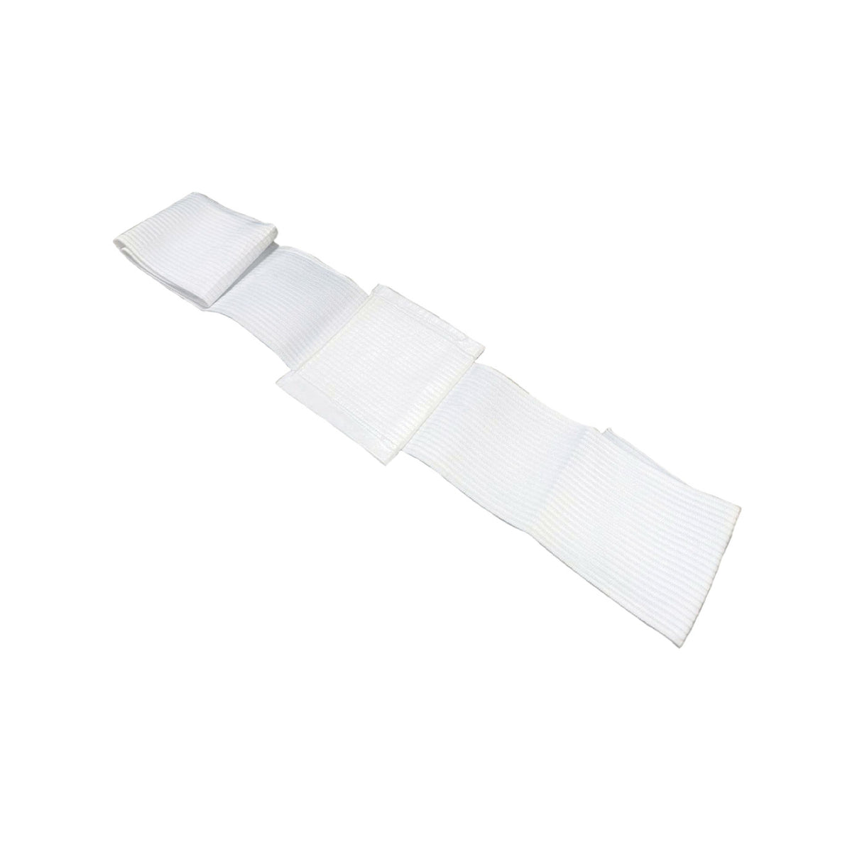 Industrial Compress/Pressure Bandage with Crepe Ties, Sterile, 10 x 17 cm (4")