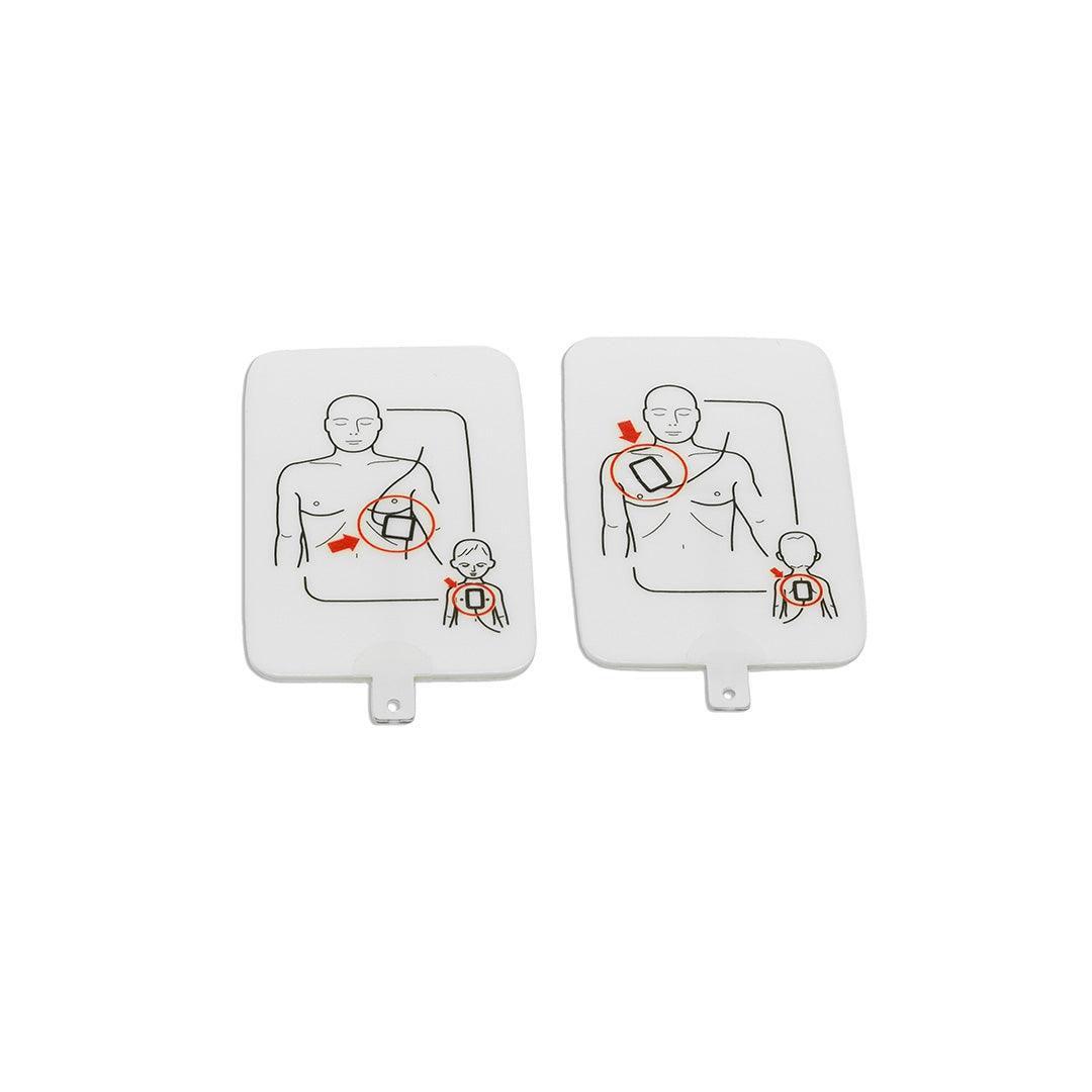 Électrodes de remplacement universelles pour les DEA de formation PRESTAN
