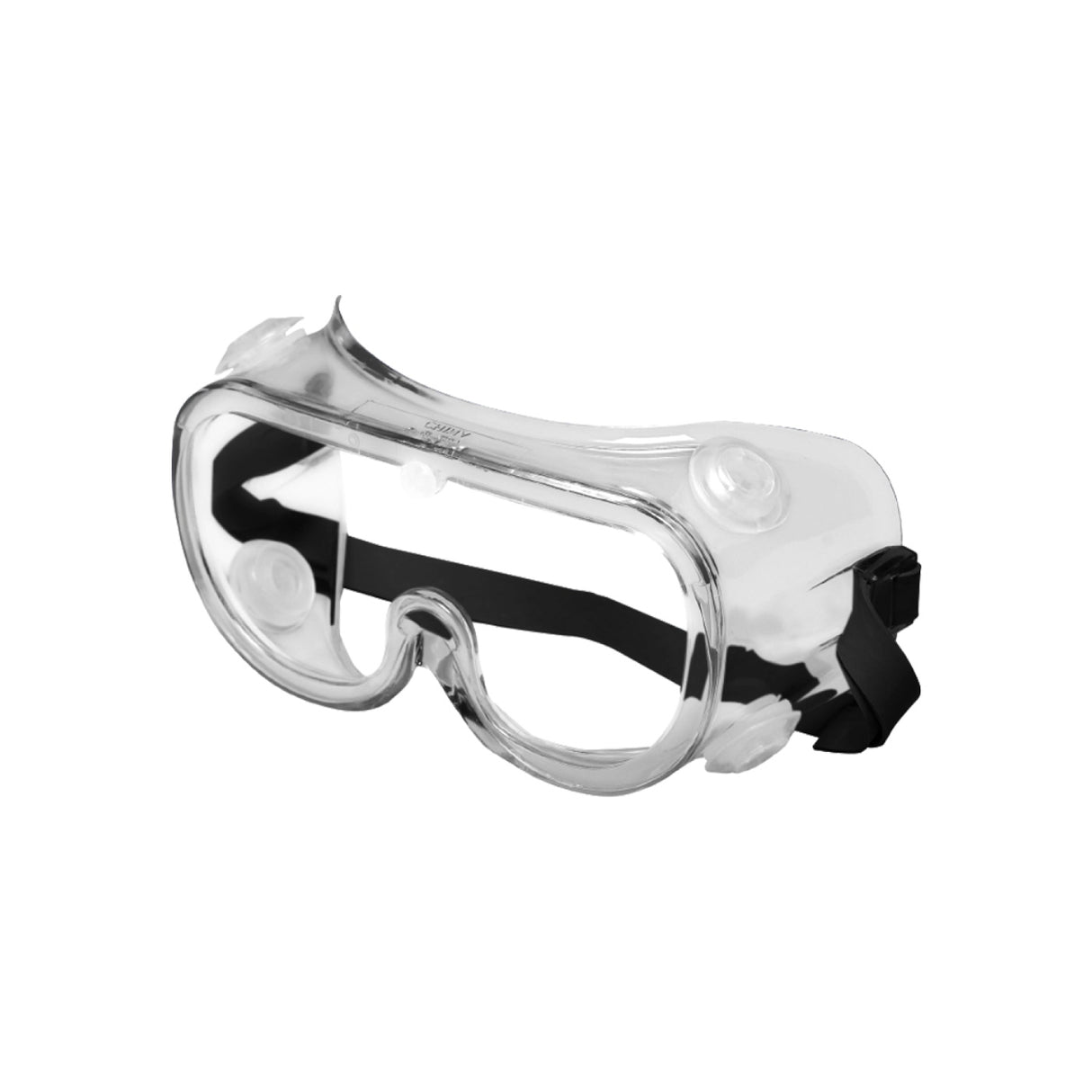 Safety Goggles, Clear - Anti-fog w/ Chemical Splash Vent Frame