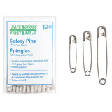 Safety Pins, Assorted Sizes (12)