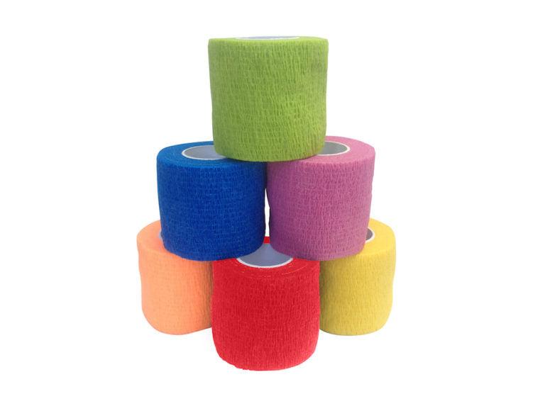 Cohesive Bandage, Assorted Colours