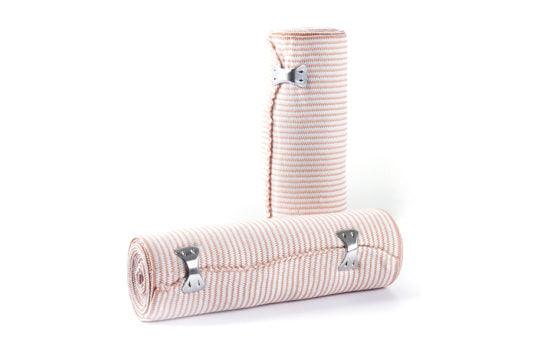 Elastic Support/Compression Bandage, Metal Clips