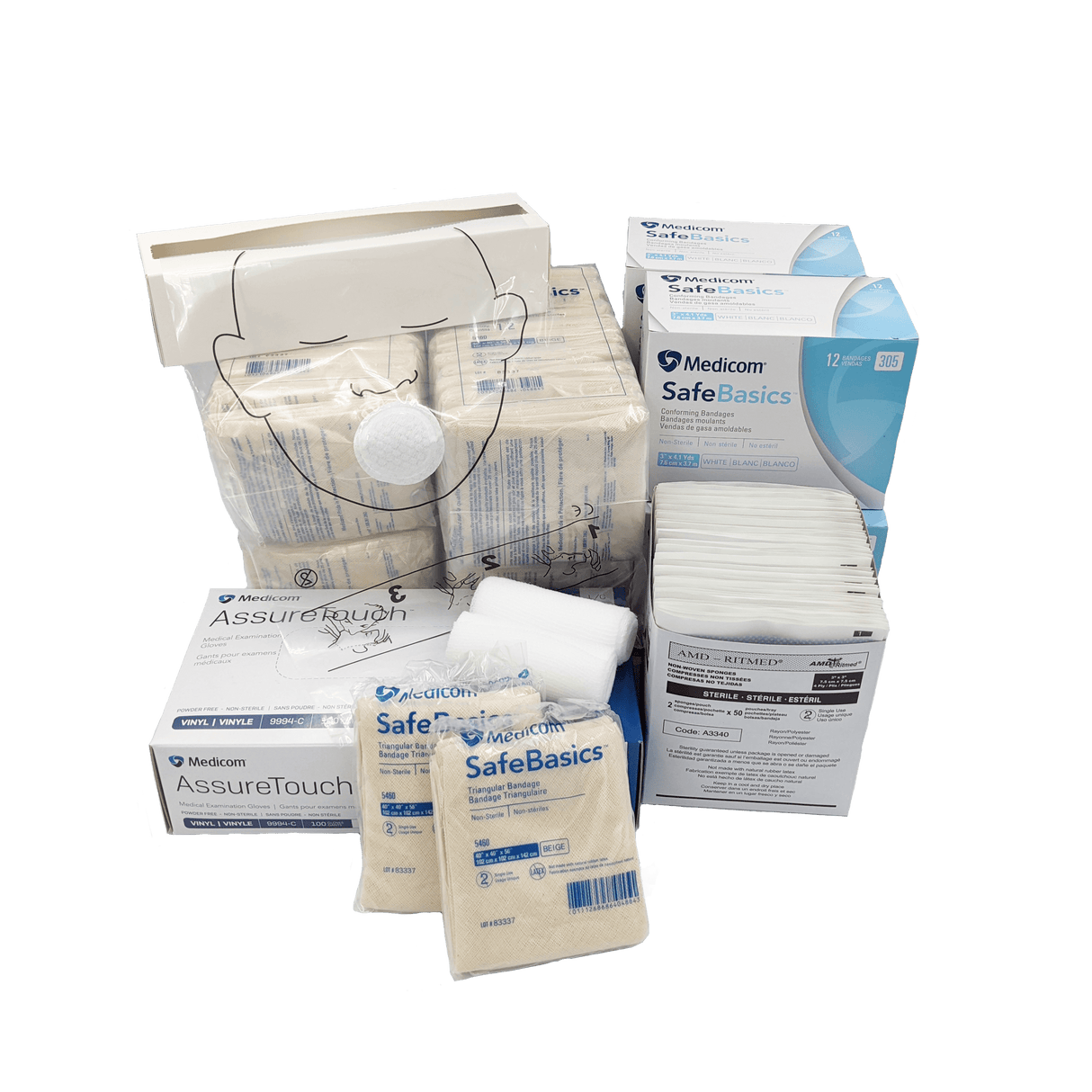 Trousse de formation en premiers soins, grand groupe