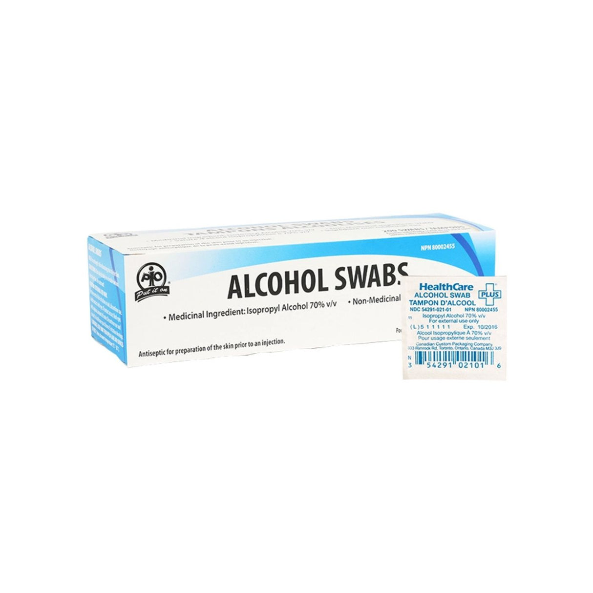 Alcohol Swabs - Box of 200