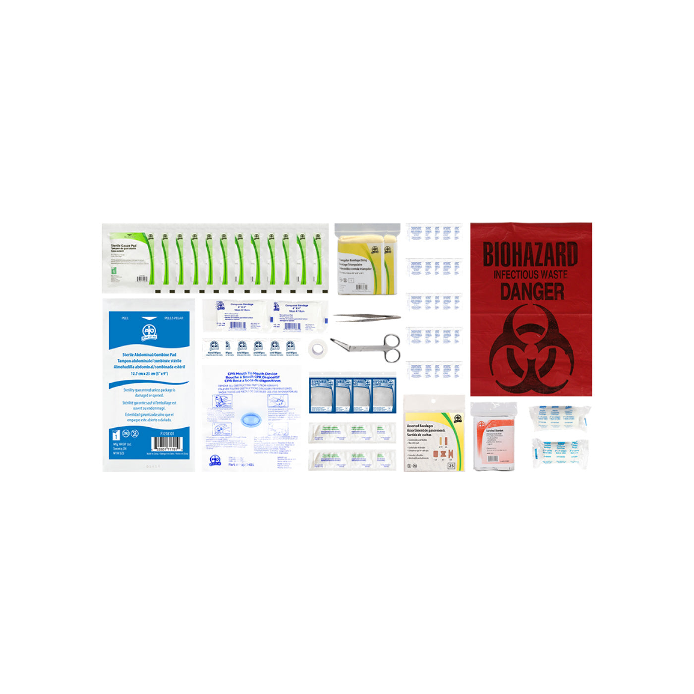 Basic Workplace First Aid Kit (2-25 workers) - Type 2 Small - CSA
