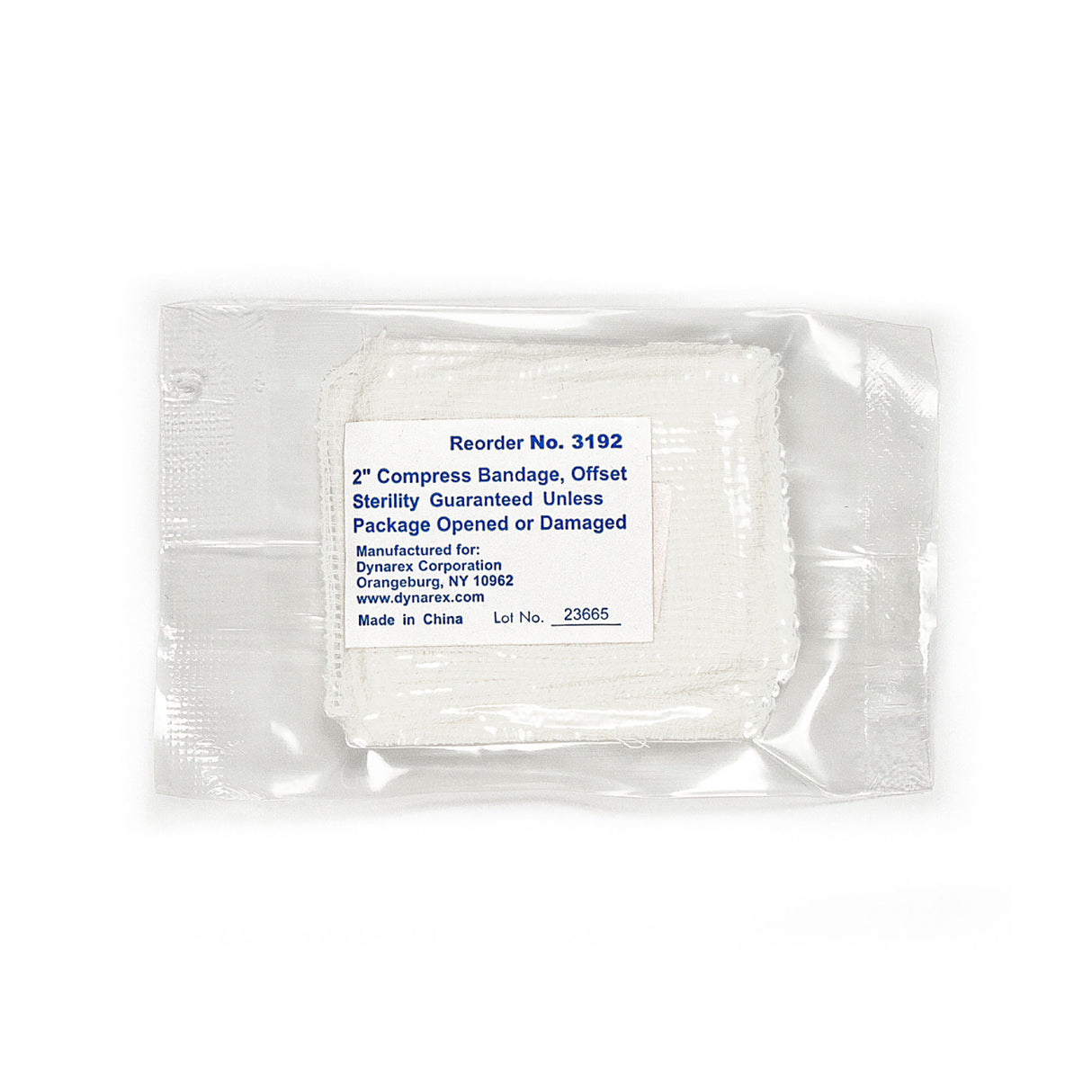 Compress/Pressure Bandage, Sterile