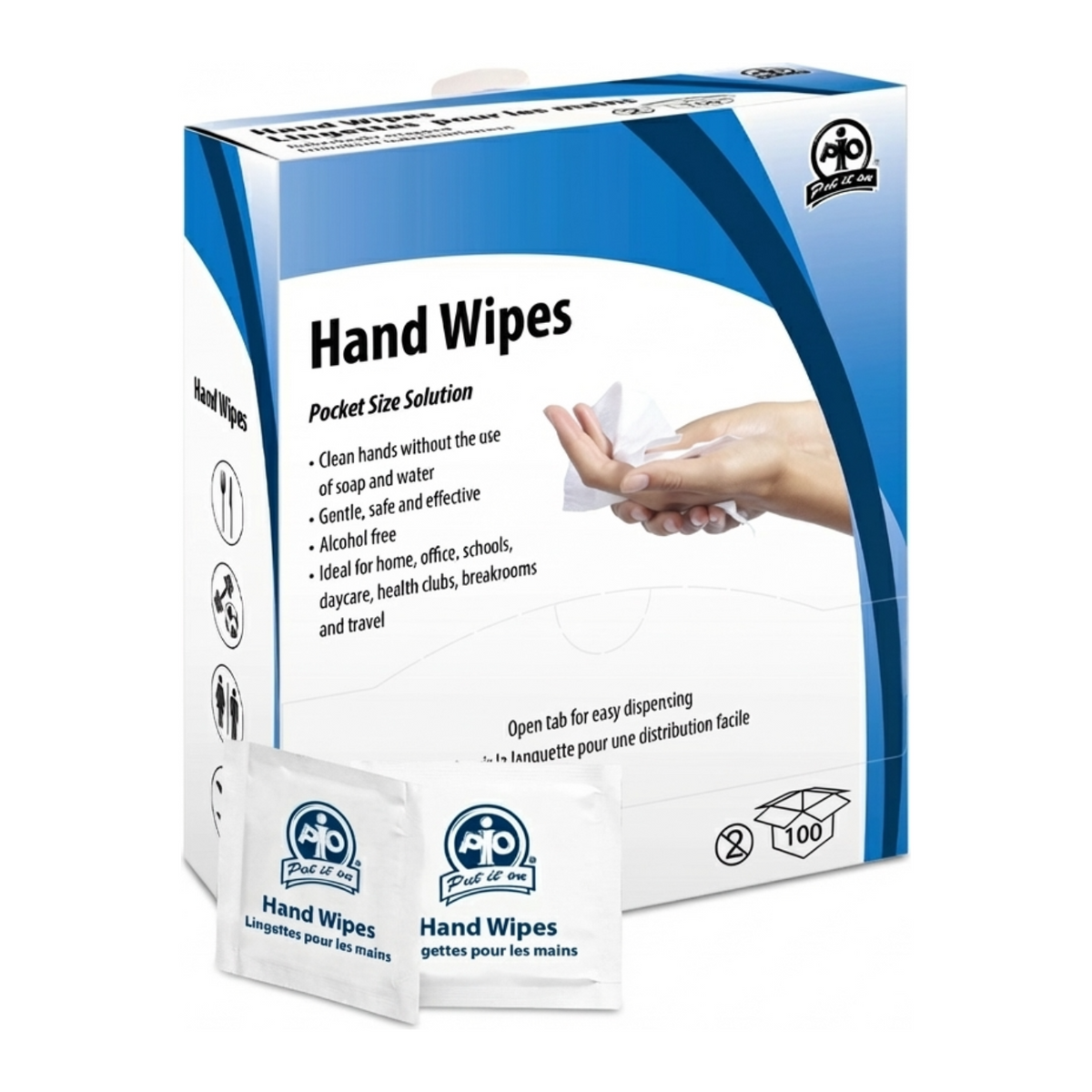 Alcohol-Free Hand Wipes – Elite Medic