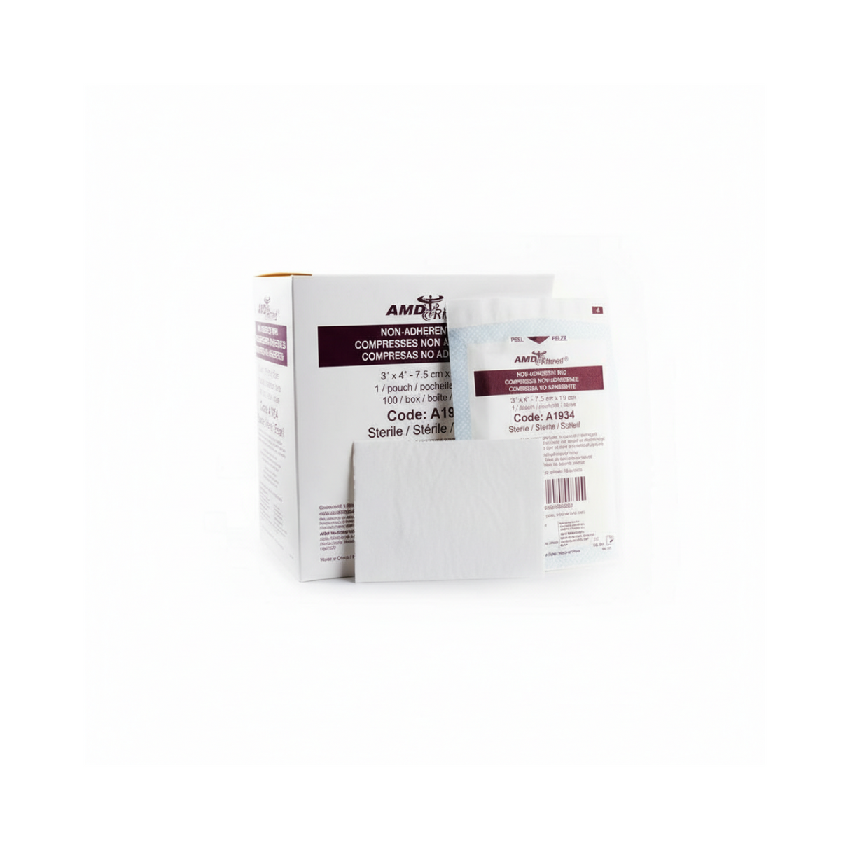 Non-Adherent Pads, Sterile