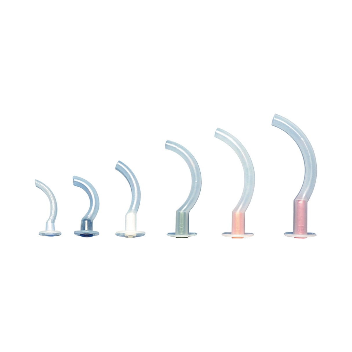 Disposable Guedel Airway Kit, Assorted Sizes, 6/Pack