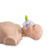 Masque de RCR de formation PRESTAN, paquet de 10 avec valves (emballées individuellement)