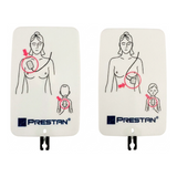 PRESTAN AED Universal Adult/Child Replacement Training Pad Set
