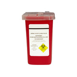 Sharps/Biohazard Collector with Cover, 1 L