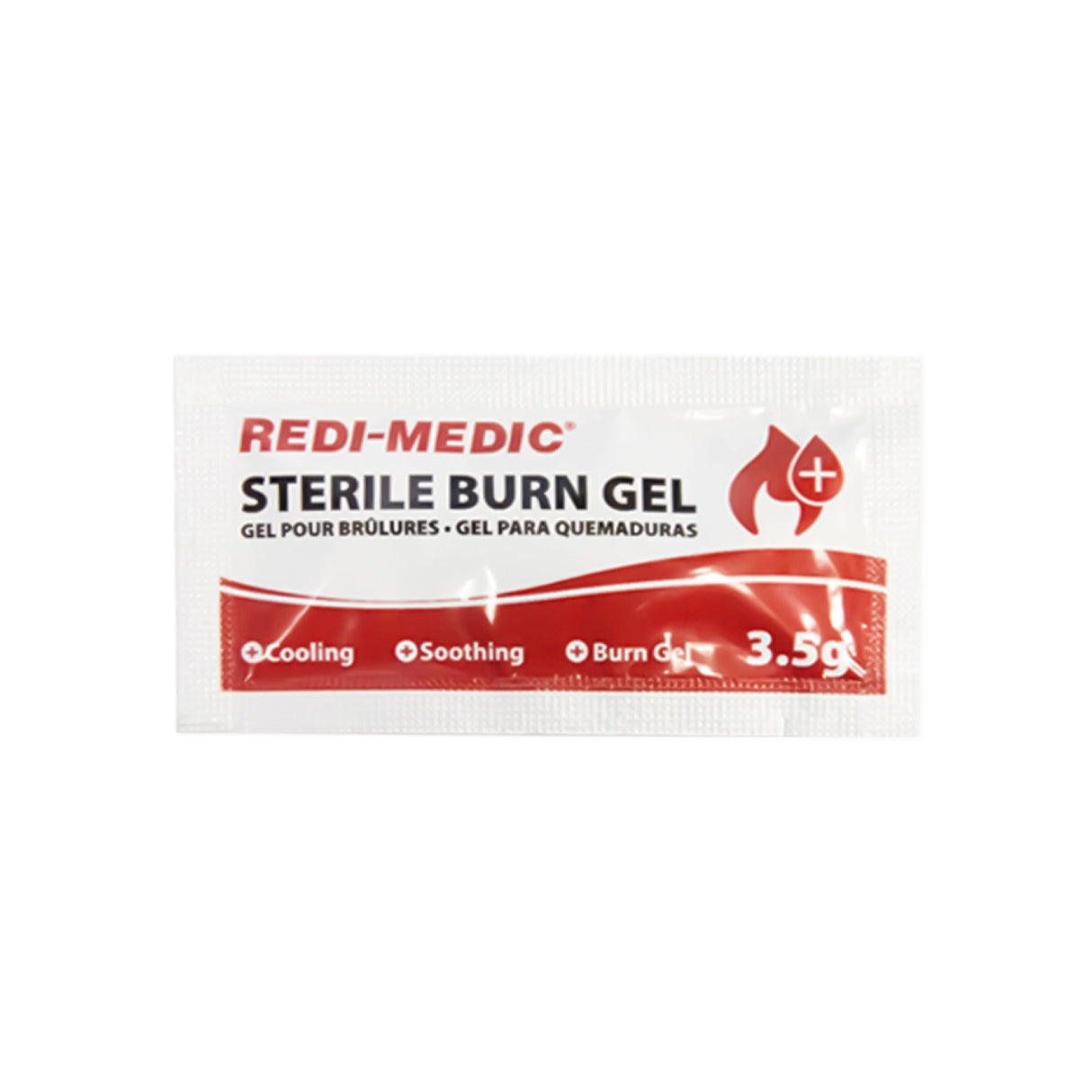 Gel stérile pour brûlures