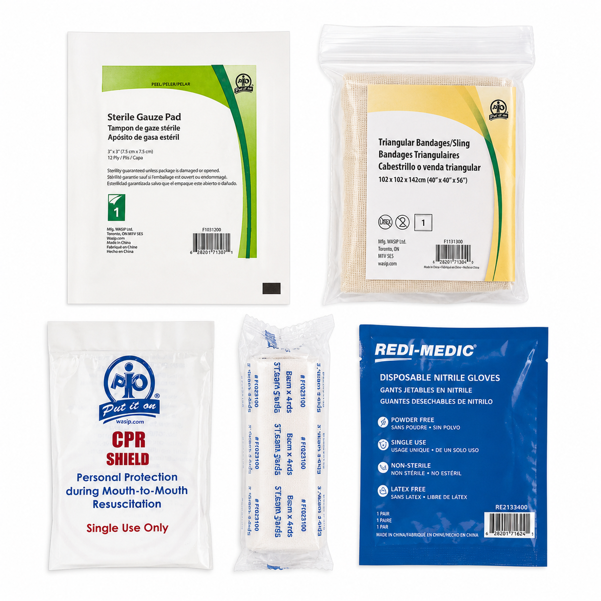 Student First Aid Training Kit