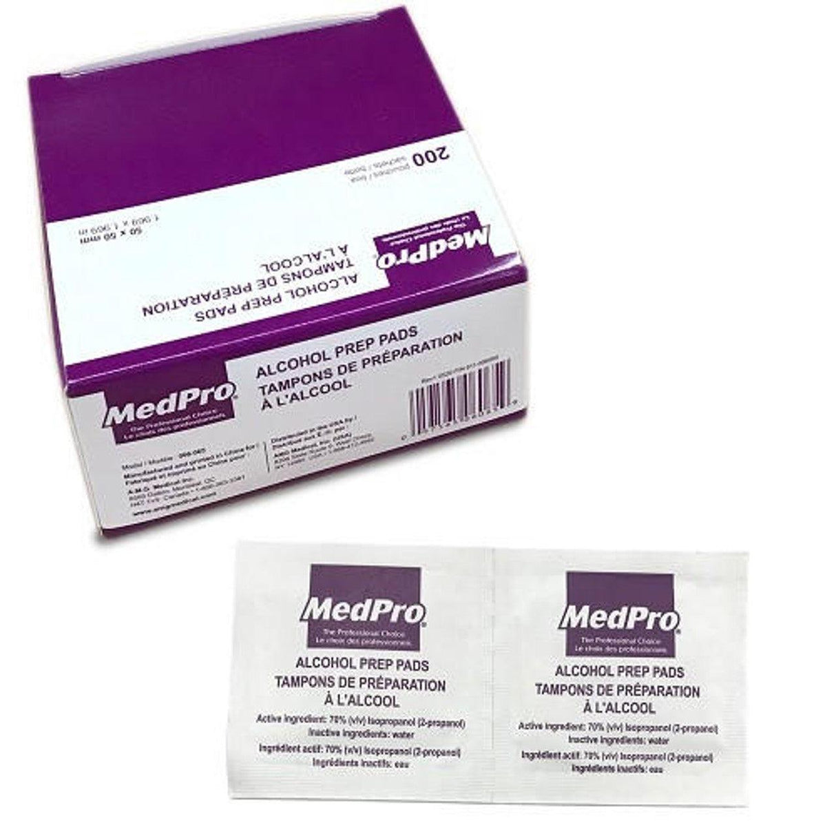 Isopropyl Alcohol Antiseptic Swabs