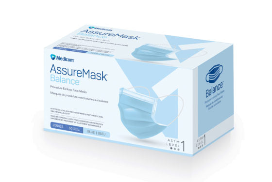 Medical Procedure Earloop Face Mask, ASTM Level 1