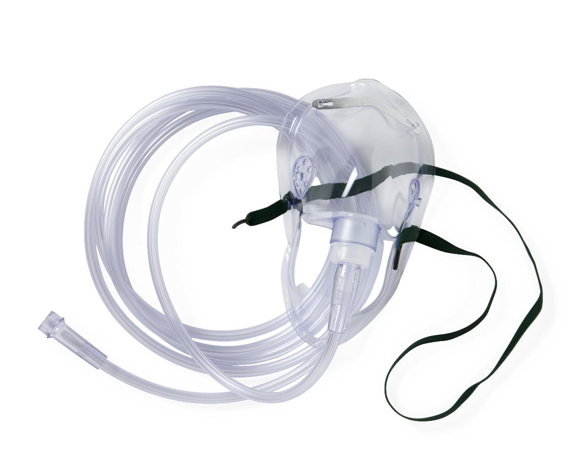Medium Concentration Oxygen Mask with 7' Tubing