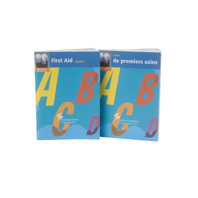 First Aid Booklet, Bilingual (English/French)